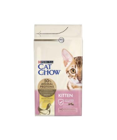 Cat Chow Kitten Chicken Kitten Food 1.5 Kg