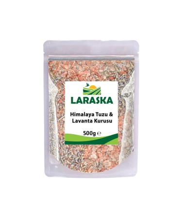 Laraska Bath Lavender Dried Himalayan Salt 500g