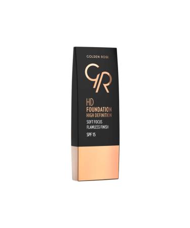 Golden Rose Creamy and Light HD Foundation | 115