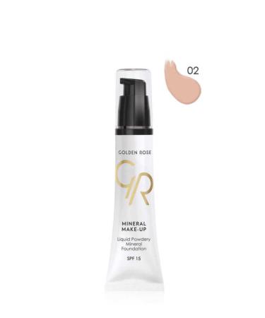 Golden Rose Mineral Liquid Foundation |02