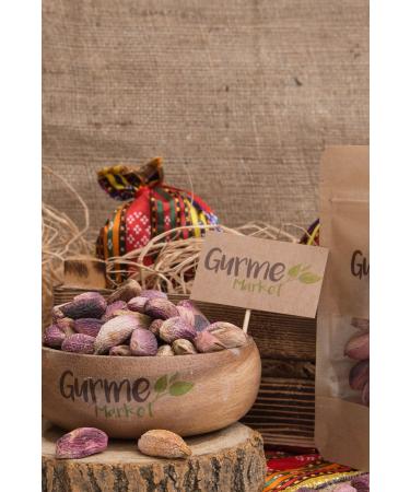 GurmeMarket Dried Pistachios in Shell (under the tree) 1 kg - Buy Online on GoSupps.com