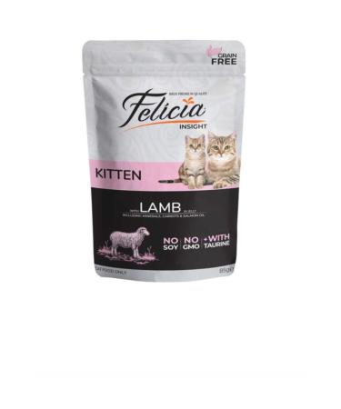Felicia Pouch Lamb Kitten Canned Food 85 gr X 12 Pieces