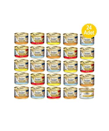 Gourmet Gold Mixed Cat Canned Food 85 Gr X 24 Pieces