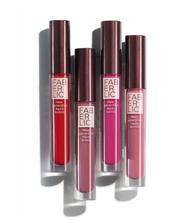 Faberlic Glam Team Matte Liquid Lipstick Stay.true - Fuchsia - 4.2 Gr. - Buy Online on GoSupps.com