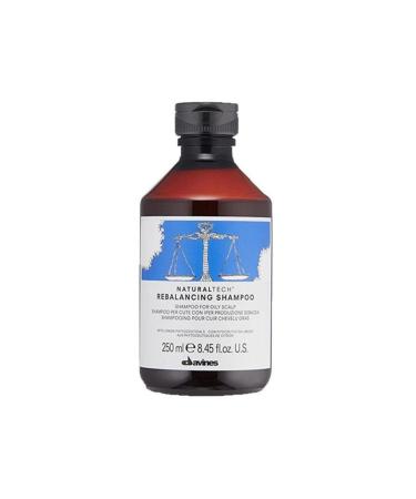 Davines Rebalancing Sebum Balancing Shampoo for Individuals with Fragile Hair Structure 250 Ml