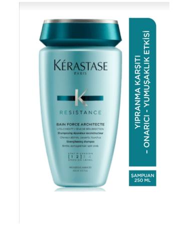 Kerastase Efelay Lux Resistance Bain Force Architecte Repair Shampoo 250ml- New