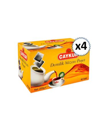 aykur Teapot Tea Bag Filter 40 Pcs. 4 Pieces