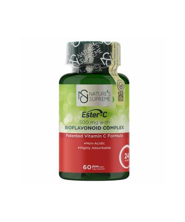 Natures Supreme Ester-c 500 Mg Vitamin C 60 Capsules