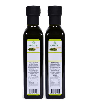 BAYV TAL 2pcs X 250 Cold Pressed Ml Pumpkin Seed Oil 500 Ml - Buy Online on GoSupps.com