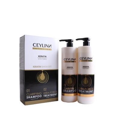Ceylinn Keratin Hair Care Set 1000 ml (x2) Dynamic