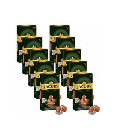 Jacobs Espresso 7 Classico Capsule Coffee 10 X 10 Pack