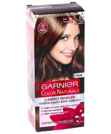 Garnier Color Naturals Hair Dye Striking Colors No: 6.0 Intense Dark Blonde Hair Dye