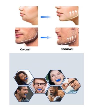 Benceal Chin Face Line Strengthening Chin Exercise Ball