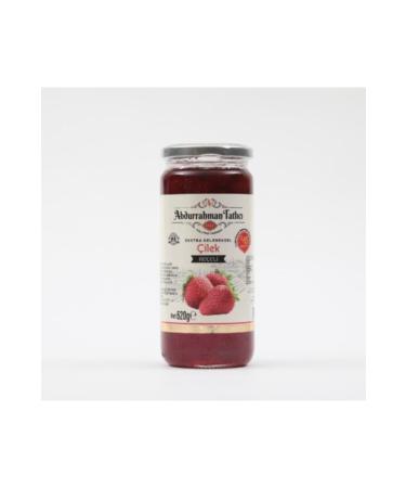 Abdurrahman Tatl c Strawberry Jam Glass Jar 620 Gr.