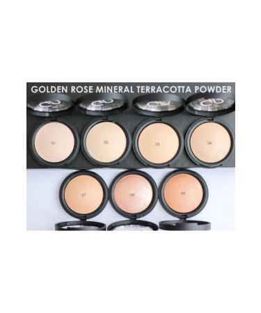 Golden Rose Mineral Terracotta Powder | Mp07