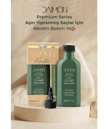 DAIMON Premium Series Reinforced Keratin Care Oil for Extremely Damaged Hair 100 ml