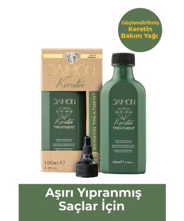 DAIMON Premium Series Reinforced Keratin Care Oil for Extremely Damaged Hair 100 ml - Buy Online on GoSupps.com