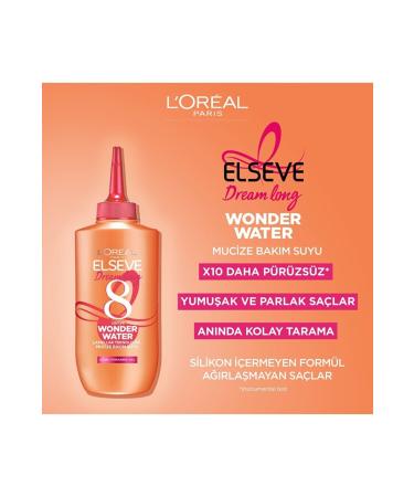 Elseve Loreal Dream Long Wonder Water 8 Seconds Miracle Care Water 200 Ml - Buy Online on GoSupps.com