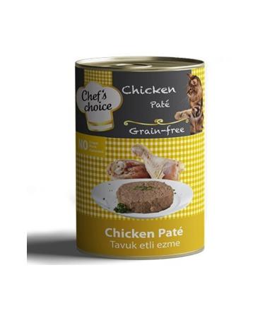 Grain-Free Adult Cat Canned Food with Minced Chicken Meat 400 Gr