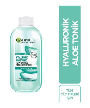 Garnier Hyaluronic Aloe Tonic Refreshing and Moisturizing Tonic 3600542367813