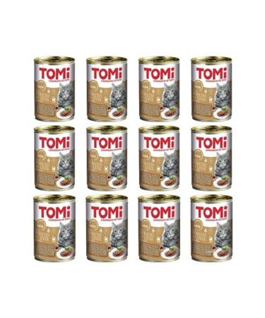 Tomi Liver and Goose Meat Canned Cat Food 400 gr x 12 Pieces