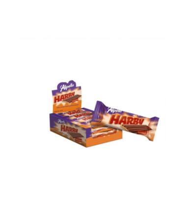 Alpella Harby Caramel Coated Biscuits 25 Gr 24 Pieces - Buy Online on GoSupps.com