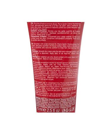 Pierre Cardin Brand: Almond Oil Essence Moisturizing Foot Care Cream - 75 Ml Category: Odor Preventive