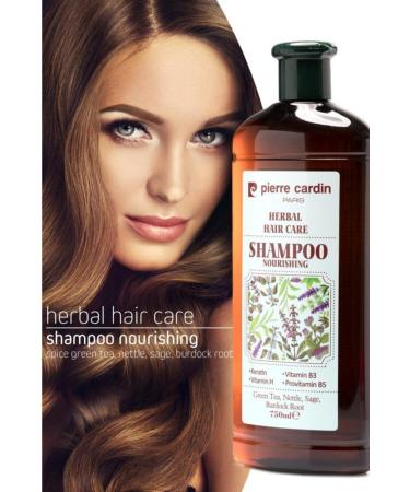 Pierre Cardin Herbal Shampoo for Oily Hair 750 Ml - Buy Online on GoSupps.com