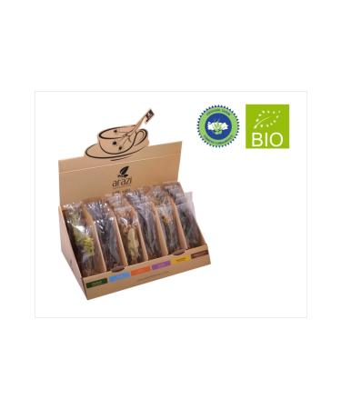 land organic herbal tea Organic Mixed Kraft Box 6x10