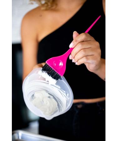 Framar Hair Dye Bowl Set of 2 - Black and Transparent - Buy Online on GoSupps.com