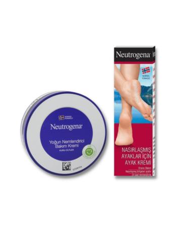 Neutrogena Norwegian Formula Soothing Intensive Care Cream 200ml + Foot Cream for Calloused Feet