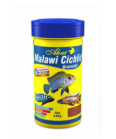 Ahm Malawi Cichlid Coloring Granular Fish Food 1000 Ml 440 Gr 8699375330182