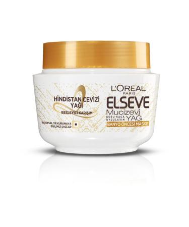 Elseve Hair Mask Coconut and Precious Oils Unique Mixture Before Bath 300 ml