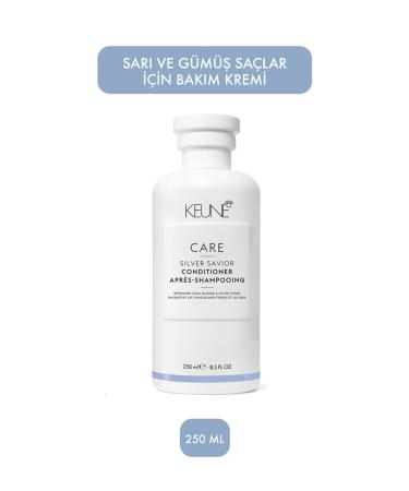 Keune Care Silver Savior Conditioner 250 ml Purple Conditioner for Blonde Silver White Hair