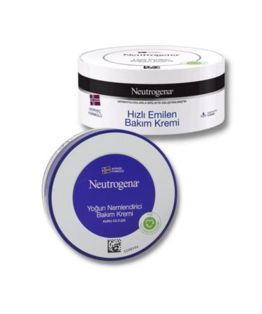 Neutrogena Norwegian Formula Intensive Moisturizing Care Cream 200 ml Fast Absorbing Care Cream 200 ml