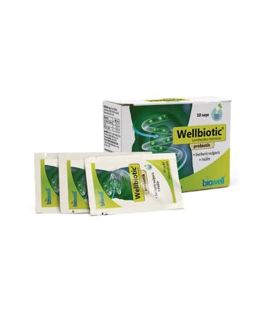 Biowell Wellbiotic Probiotic 10 Sachets - Buy Online on GoSupps.com