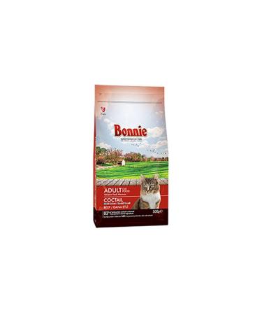 Bonnie Adult Cat Food Steak Multicolor 0.50 Kg
