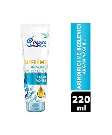 head and shoulders Head & Shoulders Supreme Hair Care Cream Purifying & Nourishing Argan Oil 220 Ml - Buy Online on GoSupps.com
