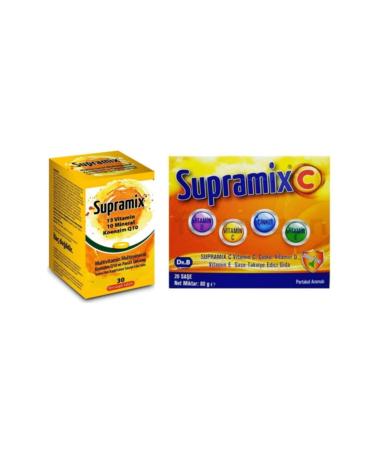 Supramix 30 Capsules & C 20 Sachet Multivitamin