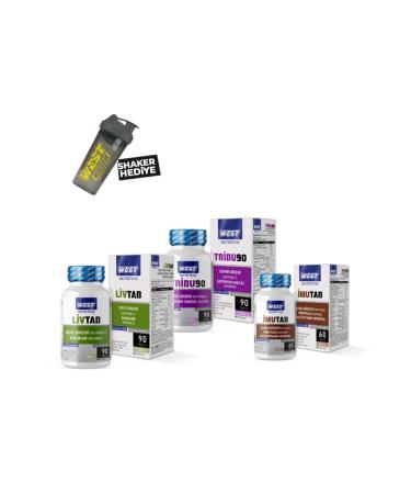 West Nutrition Tribulus Terrestris Milk Thistle Multivitamin Pack