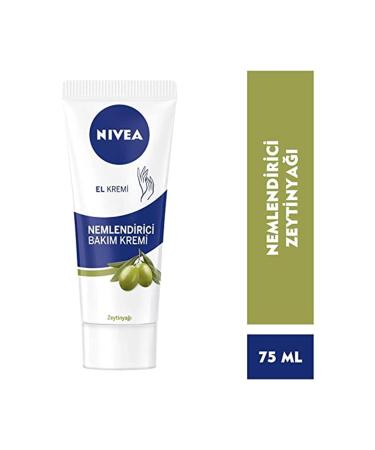 NIVEA Moisturizing Hand Care Cream with Olive Oil 75 ml - Buy Online on GoSupps.com