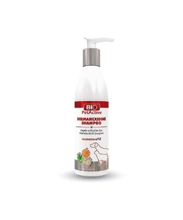 Bio Petactive Dermahexidine Shampoo | Antiseptic Shampoo for Dogs and Cats 250 Ml.