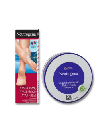 Neutrogena Norwegian Formula Foot Cream for Calloused Feet 50 ml + Intensive Care Cream 200 ml