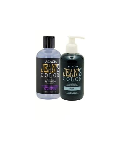 Acacia Jean's Color Green 250ml. Ammonia-Free Balayage Color Hair Dye Dye Protection Shampoo.250ml.