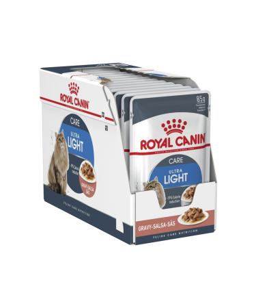 Royal Canin Ultra Light Gravy Pouch Cat Food 85 Gr 12 Pieces