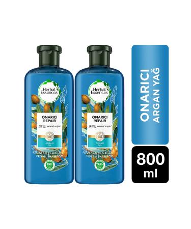 Herbal Essences Vegan Shampoo Repairing Argan Oil 400 ml X 2 Pcs - Buy Online on GoSupps.com
