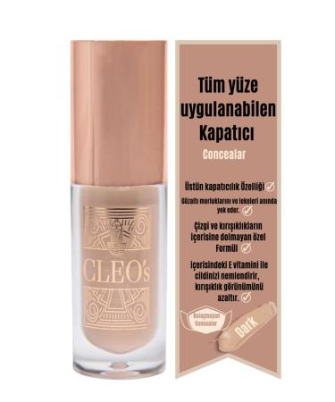 Cleo Cosmetics- Concealer- Waterproof Long Lasting Professional Concealer)