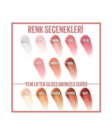 Maybelline New York Maybelline Lifter Gloss Lipgloss 18 Bronze Lip Gloss - Buy Online on GoSupps.com