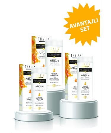 Thalia Intensive Moisturizing Argan Oil Essence 3-Piece Shampoo Set