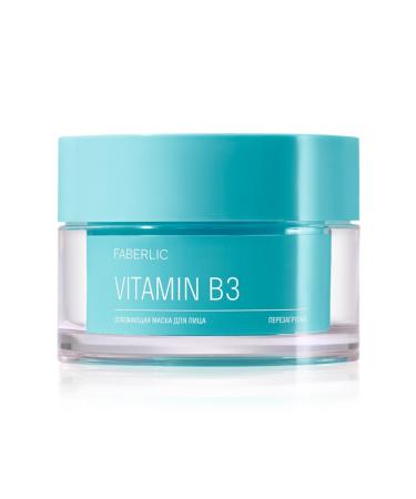Faberlic Vitamin B3 Refreshing Face Mask "Regeneration" - 50.0 Ml.